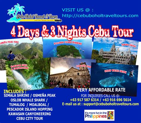 cebu trip tours